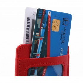Kantung Badge Holder Name Tag Kartu ID Debit Credit Card - 610 - Black - 4