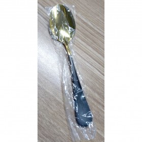 SPKLIFEY Pisau Makan Cutlery Perlengkapan Makan Western 1PCS - LF1 - Black Gold - 6