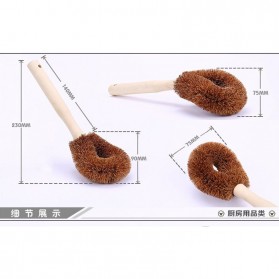 RSCHEF Sikat Pembersih Flexible Cleaning Brush -LY-606 - Brown - 9