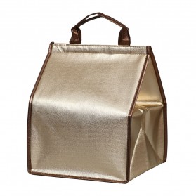 IPAY Tas Pendingin Makanan Portable Cooler Bag Box Thermal Insulated Bag - LAIY07 - Golden