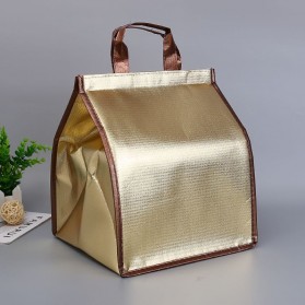 IPAY Tas Pendingin Makanan Portable Cooler Bag Box Thermal Insulated Bag - LAIY07 - Golden - 2