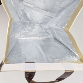 IPAY Tas Pendingin Makanan Portable Cooler Bag Box Thermal Insulated Bag - LAIY07 - Golden - 6