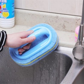Strongwell Sikat Pembersih Kamar Mandi WC Dapur Sponge Cleaning Brush - SW024 - Blue - 5