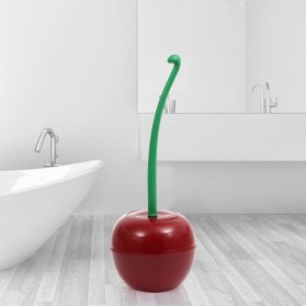 ONEUP Sikat Toilet WC Brush Lovely Cherry Shape - KT-907 - Red - 8