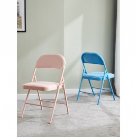 Yyin Kursi Lipat Portable Folding Chair - YY21 - Black - 3