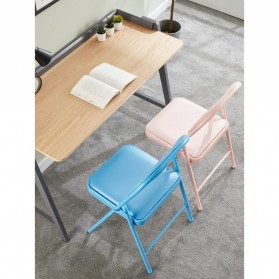 Yyin Kursi Lipat Portable Folding Chair - YY21 - Black - 5