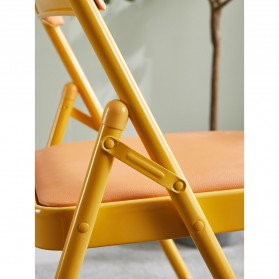 Yyin Kursi Lipat Portable Folding Chair - YY21 - Black - 6