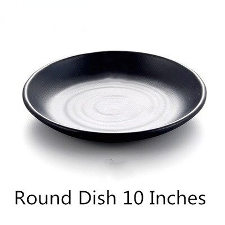 Gambar produk Fengci Piring Melamine Dish Plate Japanese Style 10 Inch -  W7010
