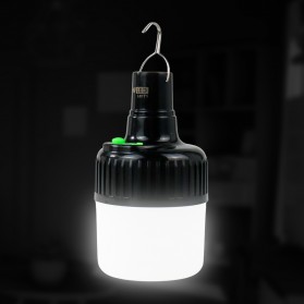 TaffLED Lampu LED Lentera Camping Lantern Light - LB171 - Black