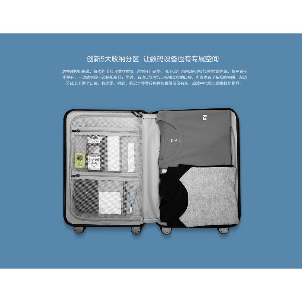 xiaomi 90 points suitcase
