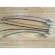 Gambar produk Tali Besi Karabiner Metal Stainless Steel Wire Rope Keys Hanging - 201380
