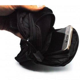 Deanfun Tas Pinggang Tactical Camouflage - ZSXD001 - Black - 3