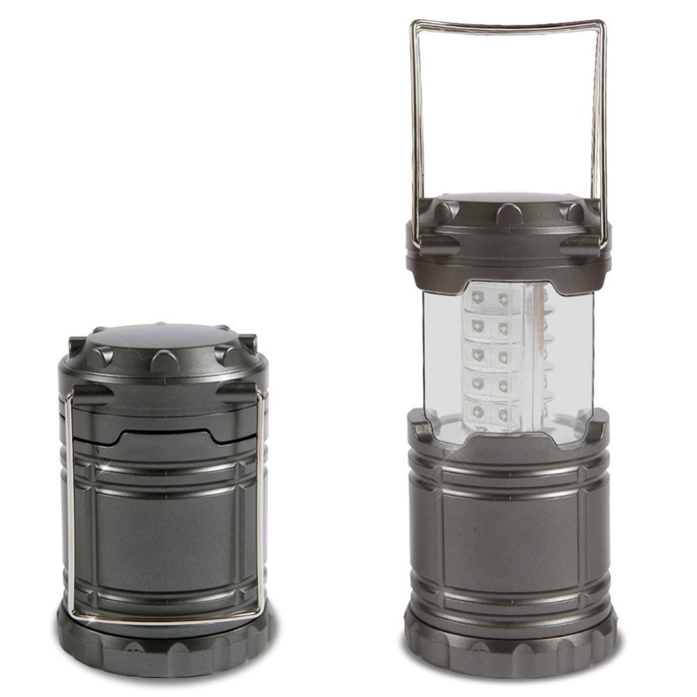 Lampu Lentera Camping Lantern 30 LED Water Resistant GY18 Black