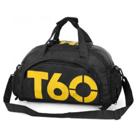 Tas Ransel dan Duffel Gym Bag - T60 - Black - 1