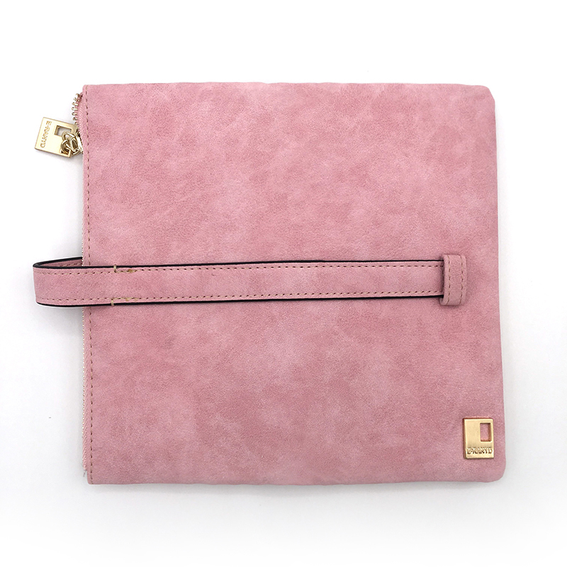  Dompet  Kulit  Wanita  Model Panjang  Pink JakartaNotebook com