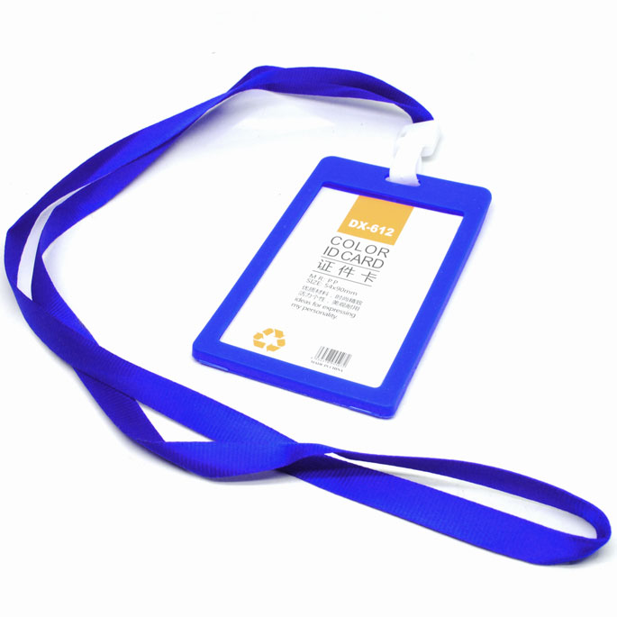 Name Tag Id Dengan Lanyard Blue Jakartanotebook Com