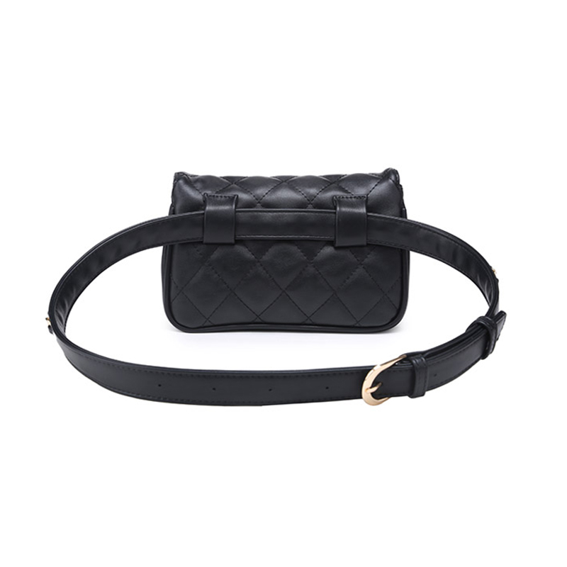 Tas Pinggang Wanita Luxury Waist Bag 1534 Black