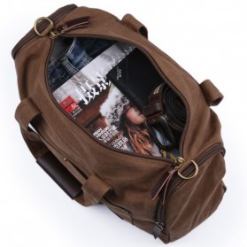 MUZEE Tas Jinjing Duffel Bag Travel - ME-9666 - Black - 2