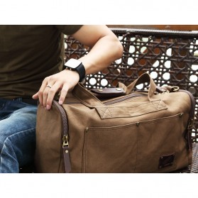 MUZEE Tas Jinjing Duffel Bag Travel - ME-9666 - Black - 3
