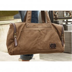 MUZEE Tas Jinjing Duffel Bag Travel - ME-9666 - Black - 4