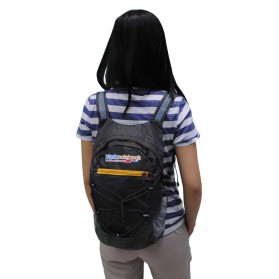 JakartaNotebook Tas Gunung Lipat Waterproof 17L - Black - 2