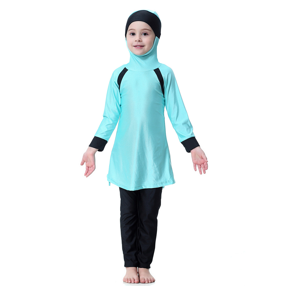 HANYIMIDOO Baju  Renang  Muslim  Anak  Perempuan Size 4XL 160 