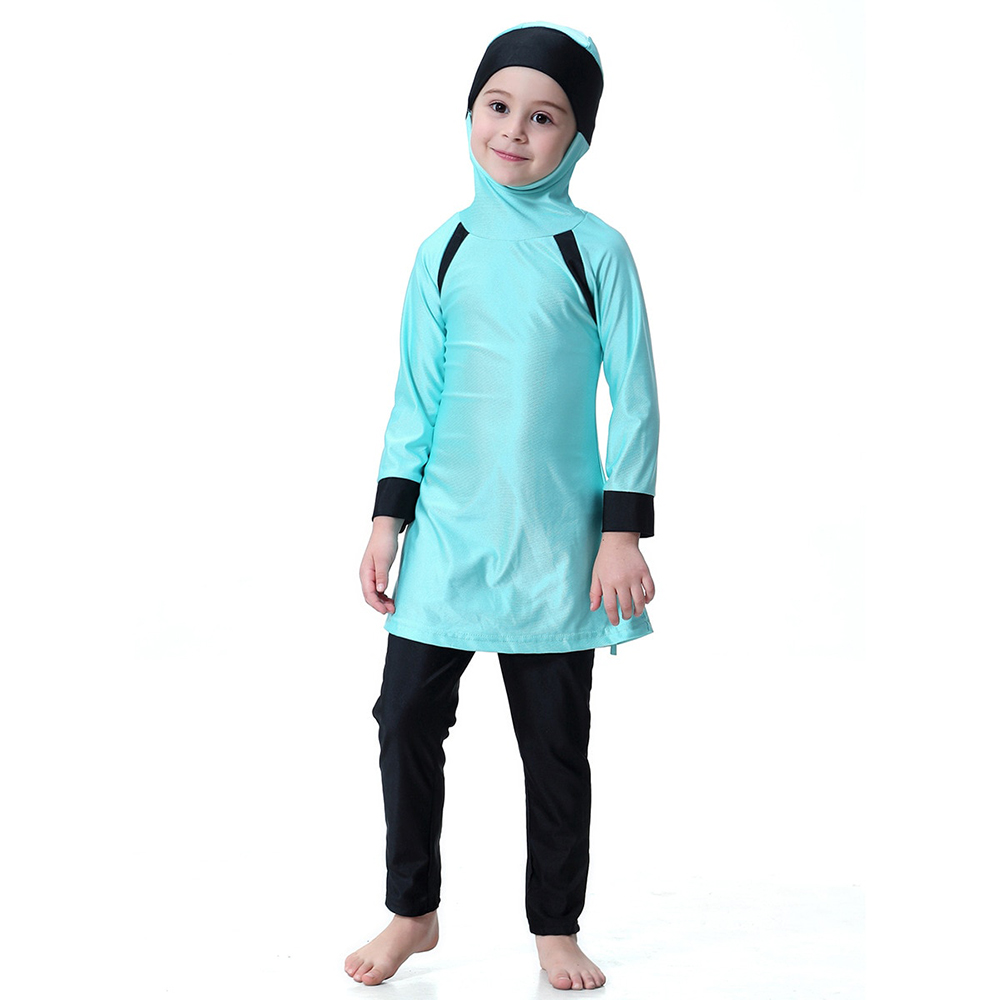 HANYIMIDOO Baju Renang Muslim Anak Perempuan Size 2XL 140 ...