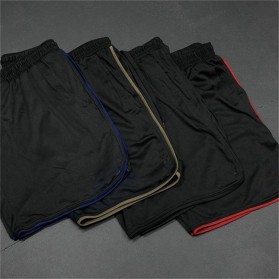 MAIBA Celana Pendek Olahraga Pria Gym Jogging Fitness Size XL - KR19 - Black - 10