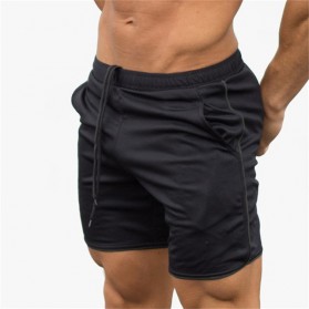 MAIBA Celana Pendek Olahraga Pria Gym Jogging Fitness Size XL - KR19 - Black