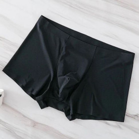 VAKOOU Celana Dalam Boxer Pria 3D Anti Bakteri Seamless Underwear Size XL - 17SMT - Black - 2