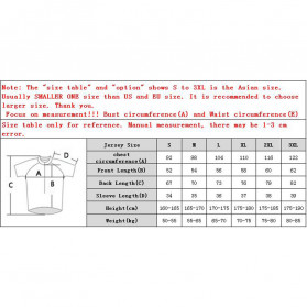 TELEYI Baju Pakaian Olahraga Sepeda Pria Cycling Jersey Short Sleeve Men Size M - CC8045 - Blue - 8