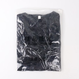Quanzunchao Kaos Katun Pria Anti-Dirty Quick Dry Short Sleeve Size XL - Black - 9