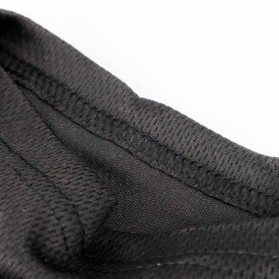 Quanzunchao Kaos Katun Pria Anti-Dirty Quick Dry Short Sleeve Size XXL - Black - 6