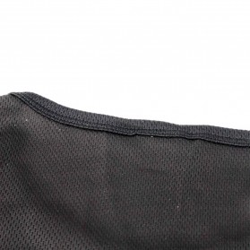 Quanzunchao Kaos Katun Pria Anti-Dirty Quick Dry Short Sleeve Size XXL - Black - 8