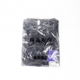 Quanzunchao Kaos Katun Pria Anti-Dirty Quick Dry Short Sleeve Size XXL - Black - 10