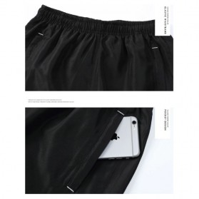 SULEE Celana Pendek Olahraga Pria Casual Jogging Fitness Size XL - SE01 - Black - 7