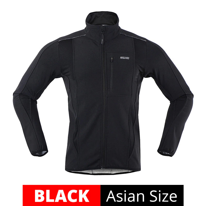 ARSUXEO Jaket Olahraga Sepeda Warm Up 