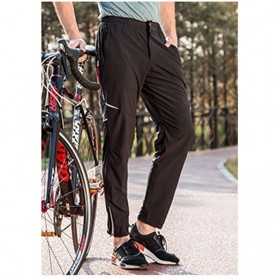 TRVLWEGO Celana Hiking Pants Cycling Pants Pria Model Fluorescence Size L - AD272 - Black - 4
