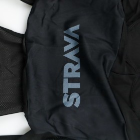 STRAVA Set Pakaian Olahraga Sepeda Pria Cycling Breathable Jersey Gel Padded Size L - DBT034 - Black - 9