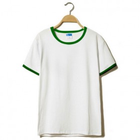 Kaos Polos Katun Pria O Neck Size M - 86202 / T-Shirt - Green - 3