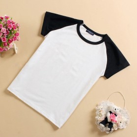 Baju Olahraga Mesh Pria O Neck Size XL - 85302 / T-Shirt - Black - 5