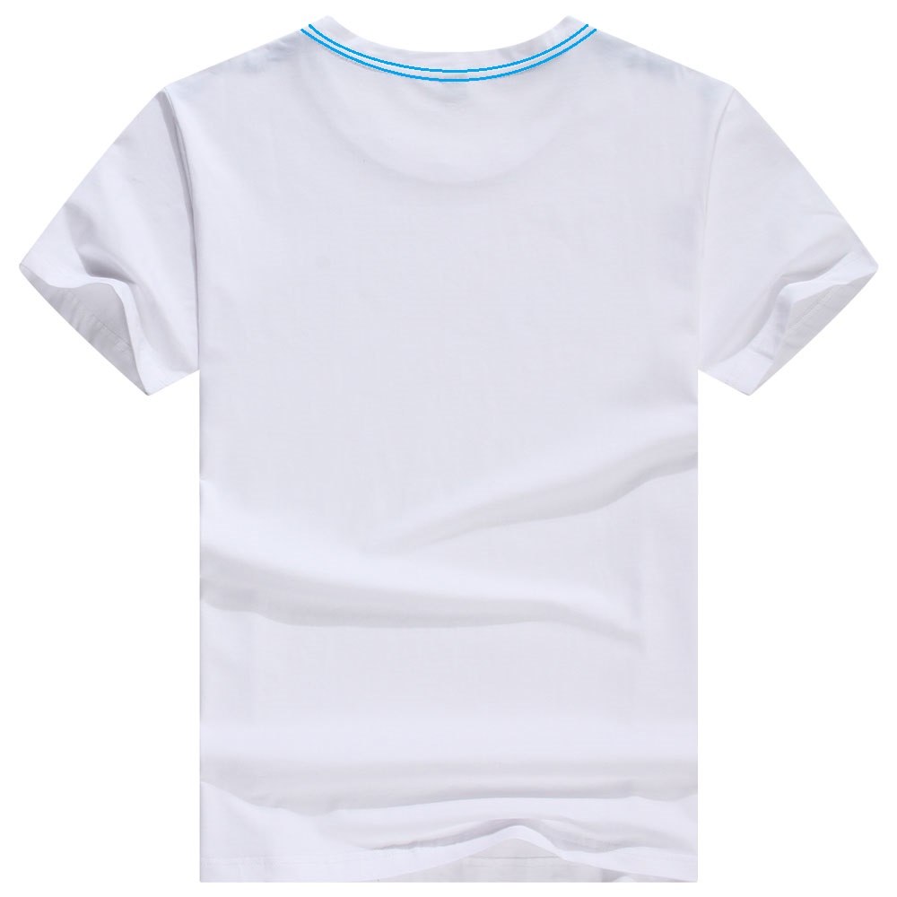  Kaos  Polos  Katun Pria O Neck Size L 81402B T Shirt 