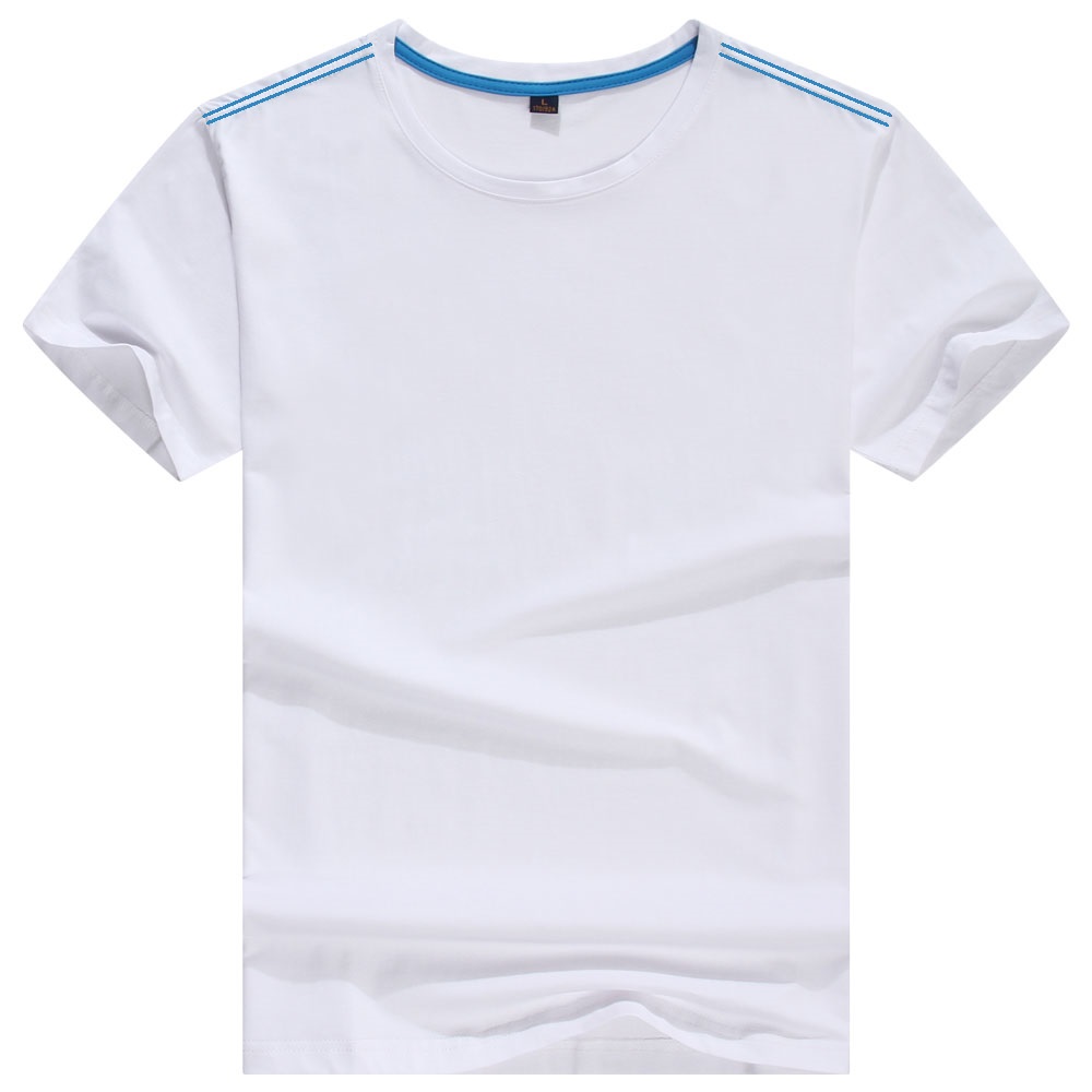  Kaos  Polos  Katun Pria O Neck Size S 81402B T Shirt 