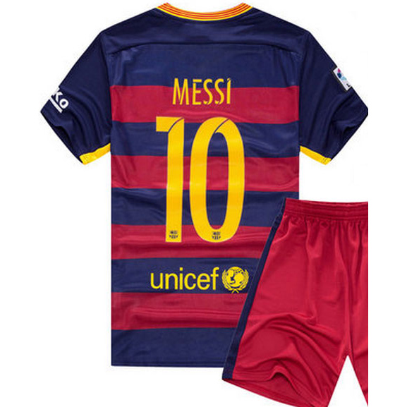 Jersey Sepakbola Barcelona No 10 Messi Size L - Red 