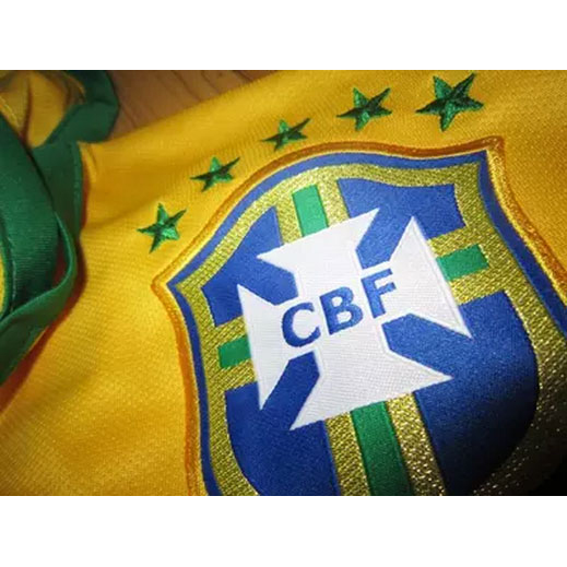 Jersey Sepakbola CBF Brazil No 3 T 