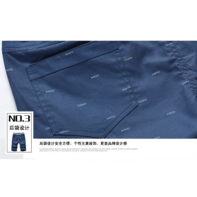 Celana Chinos Pendek Pria Size XL - Dark Blue - 7