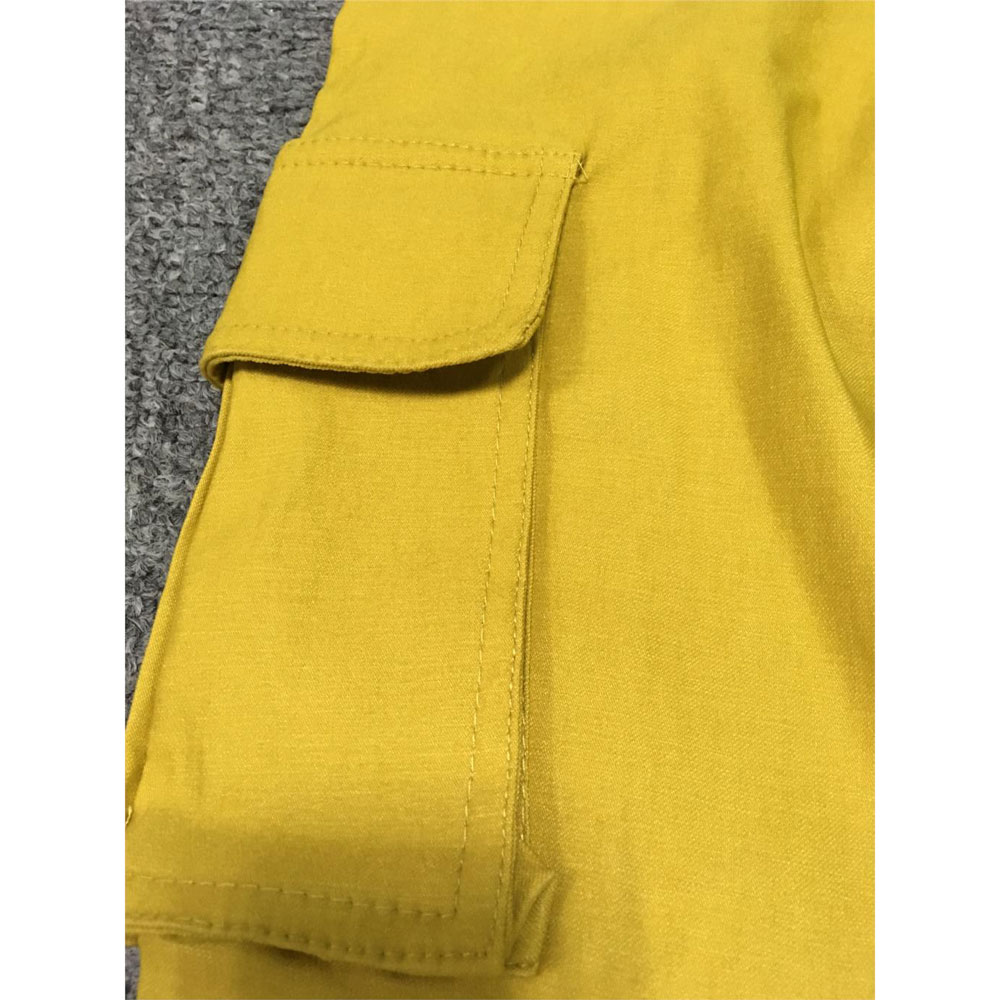 Celana Panjang Casual Wanita Polyester Size S - Cream