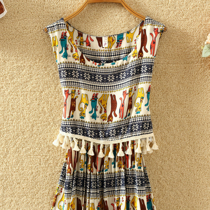 dress wanita motif bunga bohemian sleeveless dress all size green jakartanotebook dress wanita motif bunga bohemian sleeveless dress all size green jakartanotebook