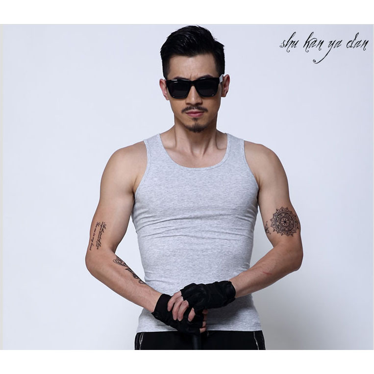 Singlet Pria Undershirt Vest Size M 