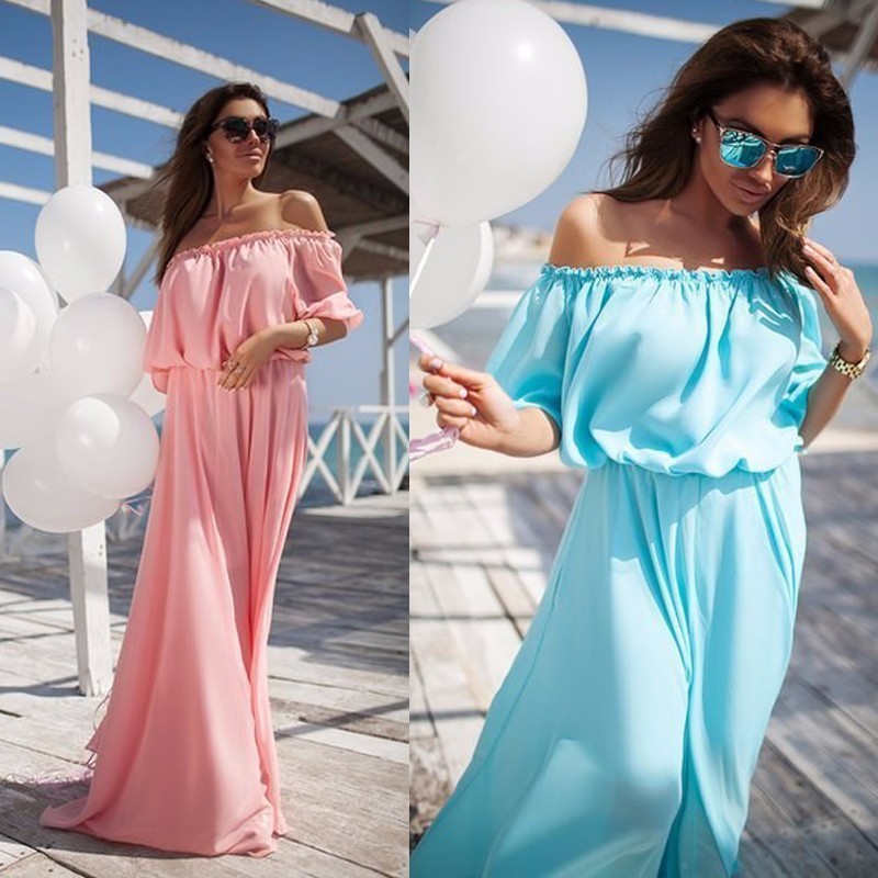 dress wanita sabrina shoulder chiffon size s blue jakartanotebook dress wanita sabrina shoulder chiffon size s blue jakartanotebook